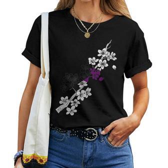 Demisexual Pride Flower Lgbt Gay Flag Gardener Women T-shirt - Monsterry CA