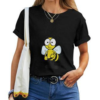Don't Worry Bee Happy Women T-shirt - Seseable