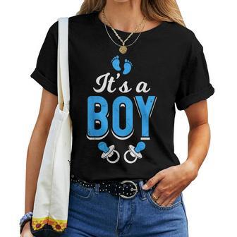 Es Ist Ein Junge Werdende Mama 2024 Babyboy 2024 Announcement T-shirt Frauen - Geschenkecke