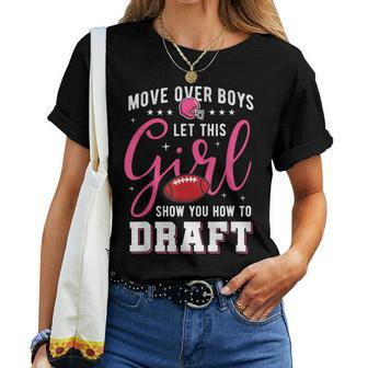 Fantasy Football Championship 2020 Girl Show How To Draft Women T-shirt - Monsterry