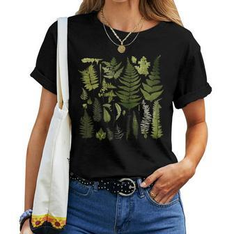 Fern Botanical Plant Botany Women T-shirt - Seseable