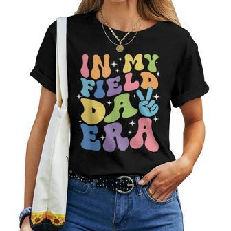 In My Field Day Era Retro Groovy Teacher Field Trip Women T-shirt - Seseable