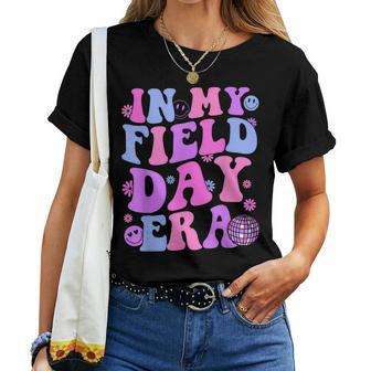In My Field Trip Era Retro Groovy Teacher Field Day 2024 Women T-shirt - Monsterry