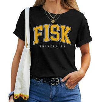Fisk University Retro Women Women T-shirt - Seseable