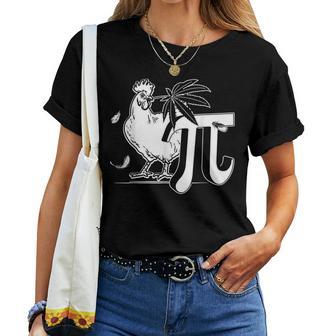 420 Weed Marijuana Cannabis Chicken Pot Pie Pi Leaf Women T-shirt - Monsterry AU