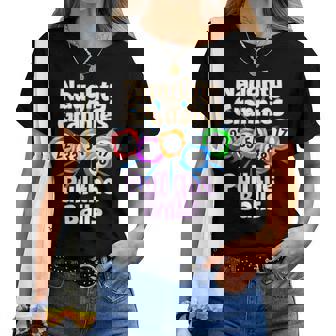 Bingo Queen Naughty Grannies Pull The Balls Women T-shirt | Mazezy