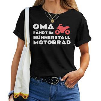 With Grandma Rides Im Hühnerstall Motif T-shirt Frauen - Geschenkecke