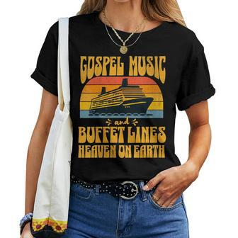 Gospel Music Cruise Christian Cruiser Vacation Apparel Women T-shirt - Monsterry CA