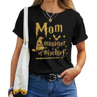 Magical Mom Manager Of Mischief Mother's Day Women T-shirt - Seseable