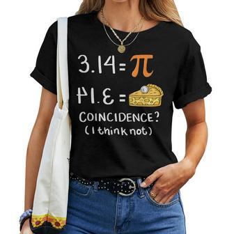 Mathematics Humor Pi Day Joke Math Teacher Women T-shirt - Seseable