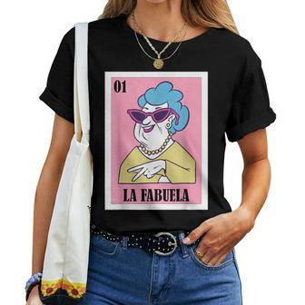 Mexican For Grandma La Fabuela Women T-shirt - Monsterry DE