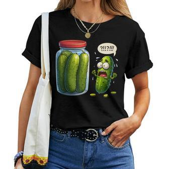 Pickle Surprise Of Sliced Pickles Pickle Women Women T-shirt - Monsterry CA
