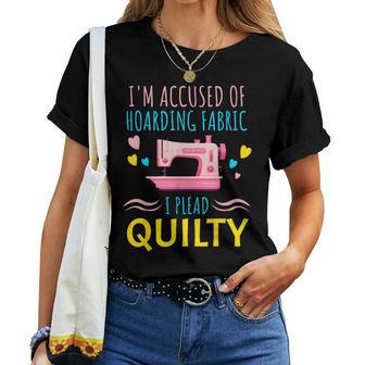 Quilting Quilt Sewing Craft Pun Women Women T-shirt - Monsterry DE