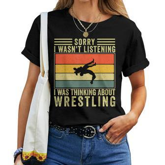 Wrestling Wrestler For Wrestle Women T-shirt - Seseable