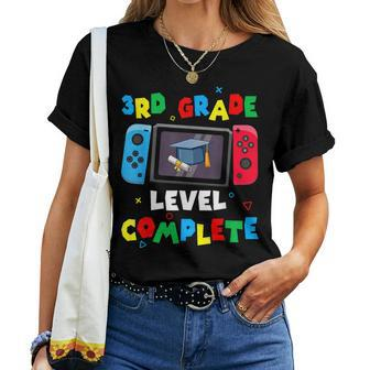 Game Controller Level 3Rd Grade Complete Boys Graduation Women T-shirt - Seseable
