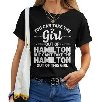 Girl Out Of Hamilton Al Alabama Home Roots Usa Women T-shirt - Monsterry AU