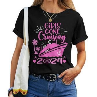 Girls Gone Cruising 2024 Girls Matching Cruise Squad Women T-shirt | Mazezy