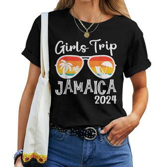 Girls Trip 2024 Weekend Jamaica Vacation Matching Women T-shirt - Thegiftio UK