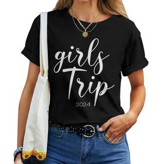 Girls Trip 2024 Vacation Weekend Getaway Party Women T-shirt - Monsterry DE