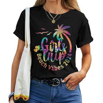 Girls Weekend Girls Trip Beach Vibes 2024 Women T-shirt - Monsterry CA