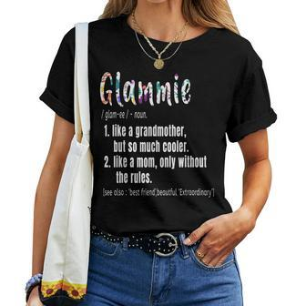 Glammie Definition Mother's Day & Birthday Grandmother Women T-shirt - Monsterry