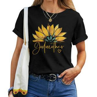 Godmother For Heart Mother's Day Godmother Women T-shirt | Mazezy CA