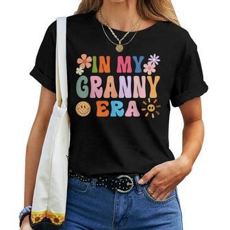 In My Granny Era Groovy Granny Retro Cool Granny Women T-shirt - Monsterry AU