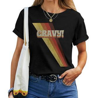 Gravy Seventies 70'S Cool Vintage Retro Style Women T-shirt - Monsterry UK