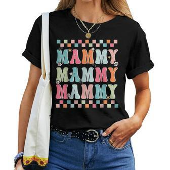 Groovy Mammy Matching Family Mother's Day Women T-shirt - Monsterry