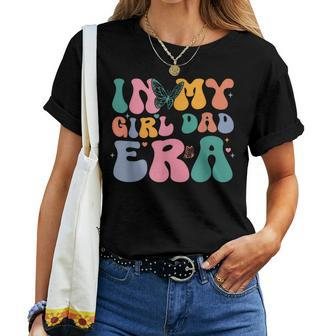 Groovy Retro In My Girl Dad Era Women T-shirt - Thegiftio UK