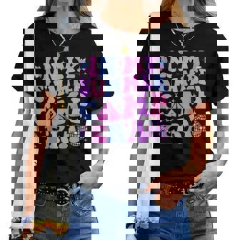 Groovy In My Summer Camp Era Camping Women T-shirt | Mazezy