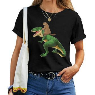 Groundhog Day Dinosaur Shadow Kid Boy Women T-shirt - Monsterry
