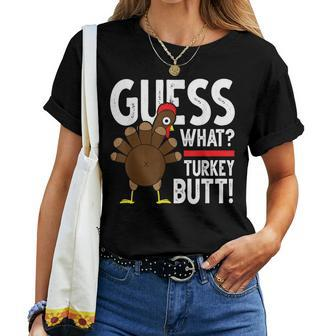 Guess Turkey Pilgrim Thanksgiving Girls Boys Women T-shirt - Thegiftio UK