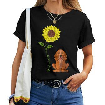 Gute Sonne Sonne Cocker Spaniel Mama Papa T-shirt Frauen - Geschenkecke