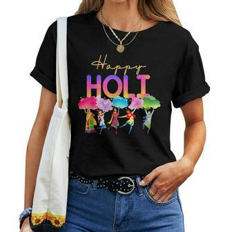 Happy Holi Hindu Spring Holi Festival Of Colors Men Women T-shirt - Seseable