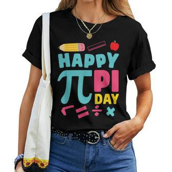Happy Pi Day Mathematic Math Teacher Girl Women T-shirt - Monsterry