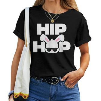 Hip Hop Bunny Cute Girls Boys Easter Women T-shirt - Monsterry CA