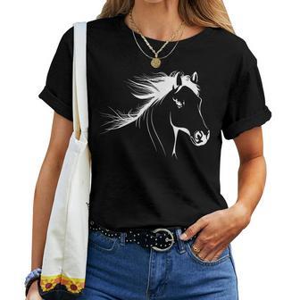 Horse Riding T-shirt Frauen - Geschenkecke