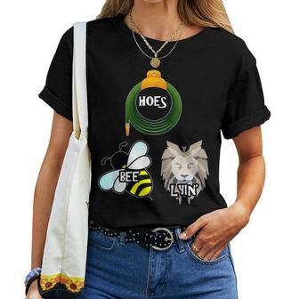 Hose Bee Lion College N Humor Women T-shirt - Monsterry CA