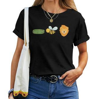 Hose Bee Lion Animal Pun Dad Joke Women T-shirt - Monsterry DE