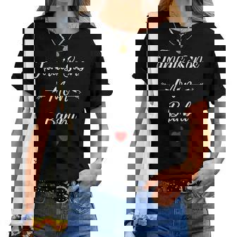 Humour Couple Barbu Jamais Sans Mon Barbu T-shirt femme - Cadeauxyz