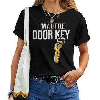 I'm A Little Door Key Nerdy Bad Dorky Mom Dad Pun Women T-shirt - Monsterry UK