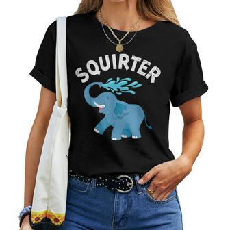 Inappropriate Squirter Embarrassing T For Women Women T-shirt - Seseable