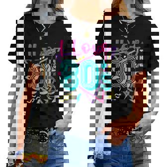 J'aime Les Années 80 I Love The 80S T-shirt femme - Cadeauxyz