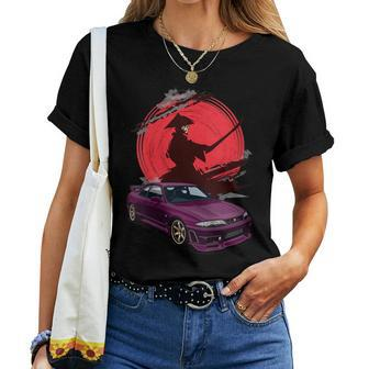 Jdm Skyline R33 Car Tuning Japan Samurai Drift Women T-shirt - Monsterry