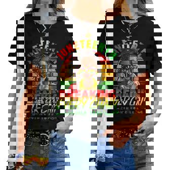 Junenth For Breaking Every Chain Since 1865 Women T-shirt | Mazezy