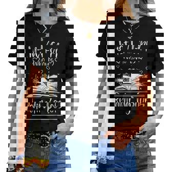 Just A Girl Who Loves Books Amantes De Libros Divertidos Camiseta de mujer - Regaloses