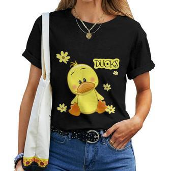 Just A Girl Who Loves Ducks Women T-shirt - Seseable