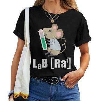 Lab Rat Science Chemistry Teacher Student Women T-shirt - Monsterry AU