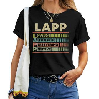 Lapp Family Name Last Name Lapp Women T-shirt - Seseable